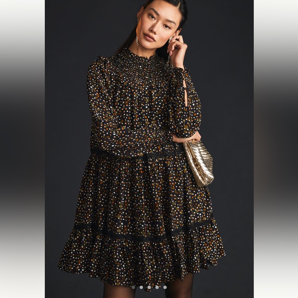 Scotch & Soda | Smocked Mini Dress